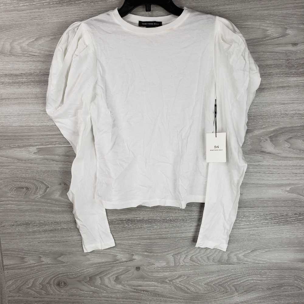 Something navy top xxs